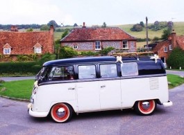 VW Campervan for weddings in Kettering